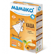 Мамако на козьем молоке 200 г каша кукурузная с тыквой и абрикосом с 5 мес.