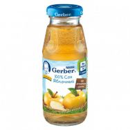Gerber 175 мл сок яблоко
