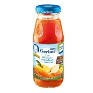 Gerber 175 мл сок яблоко - морковь
