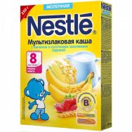 Nestle 250 г каша молоч. мультизлаковая с бананом и земляникой
