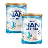 Nan смесь молочная 400 г + 400 г, 3 с 10 месяцев