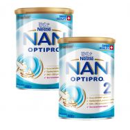 Nan смесь молочная 400 г + 400 г, 2 с 6 месяцев
