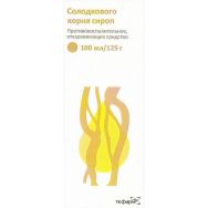 Солодкового корня 125 г сироп