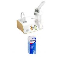 Ингалятор Rossmax модель NВ 80 компрессорный детский + подарок Лазолван 15 мг/2 мл 100 мл р-р для приема внутрь