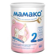 Мамако на козьем молоке 2 с 6 мес 400 г смесь молочная адаптир.