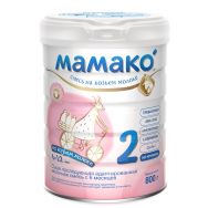 Мамако на козьем молоке 2 с 6 мес 800 г смесь молочная адаптир.