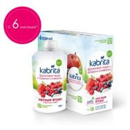 Kabrita Лесные ягоды с яблочным пюре 100 г пюре фруктовое с козьими сливками (6+)