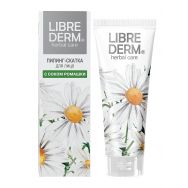 Librederm 75 мл пилинг-скатка д/лица с соком ромашки