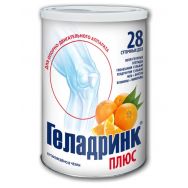 Геладринк Плюс апельсин 28 сут. доз порошок в бан.