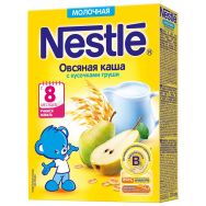 Nestle овсяная с кусочками груши 220 г каша молоч.