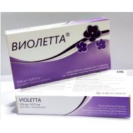 Виолетта 0,06 мг/0,015 мг №28 (24 + 4) табл.п.п.о.