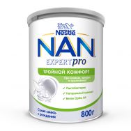 Nan Тройной комфорт с рождения 800 г смесь молочная д/специальных потребностей