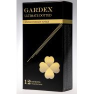 Презервативы Gardex Ultimate dotted с крупными точками №12 (экстра стимуляция)