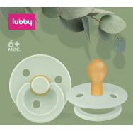 Just Lubby круг. сосок, от 6 мес. соска-пустышка латекс (29983)