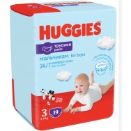 Huggies д/мальчиков 3 (7-11 кг) №19 подгузники-трусики (5790, 7459)