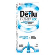 Дефлю сильвер нос капли 10 мл