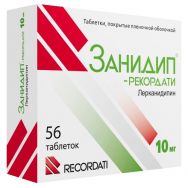 Занидип-рекордати 10 мг №56 табл.п.п.о.