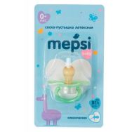 Mepsi классическая, 0+ соска-пустышка латекс