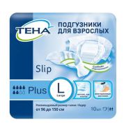 Tena Slip plus размер Large №10 подгузники для взрослых