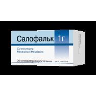 Салофальк 1 г №30 супп.рект.