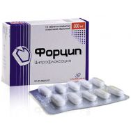Форцип 500 мг №10 табл.п.п.о.
