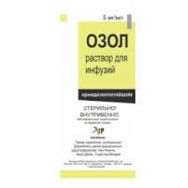 ОЗОЛ 5 мг/мл 100 мл р-р д/инф.фл.