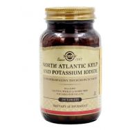 Solgar Йод из бурых водорослей и йодида калия №250 табл.