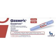 Оземпик® 1,34 мг/мл 1,5 мл. 1 шприц-ручка. 6 игл р-р для п/к введения