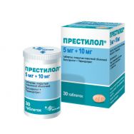 Престилол 5 мг/10 мг №30 табл.п.п.о.