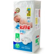 Ekitto Premium L 12+ №44 подгузники на липучках