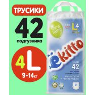 Ekitto Ultra light L (9-14 кг) №42 подгузники-трусики