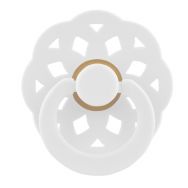 Lubby соска-пустышка латекс кружевной нагубник круглый сосок (32157, 0мес+)