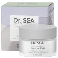 Dr. Sea балансирующий флюид с комплексом биосахаридов, оливой и зеленым чаем SPF15 50 мл