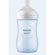 Avent Natural 1m+, голубая 260 мл бутылочка (SCY903/21)