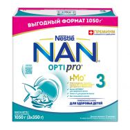 Nan 3 OPTIPRO Премиум c 12 мес. 1050 г молочко детск.