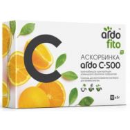 Аскорбинка ARDO C-500 апельсин 500 мг №10 пор.д/р-ра для приема внутрь