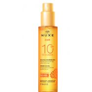 Nuxe SUN SPF 10 150 мл масло для загара для лица и тела