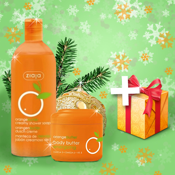 Гель для душа Ziaja с маслом апельсина 500 мл + Масло для тела Ziaja с маслом апельсина 200 мл Стоимость набора - 2165 тенге